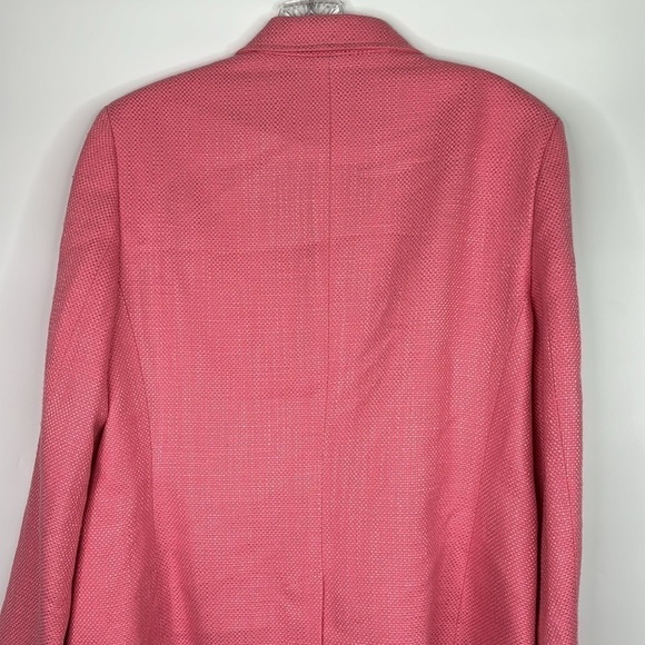 Talbots Pink The Grace Fit Pink Blazer Jacket Size 12 NWT - Picture 5 of 10